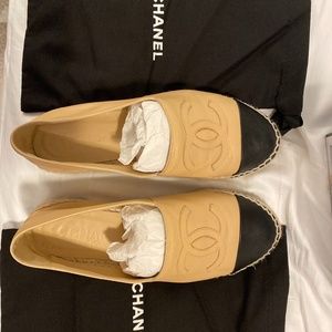 Chanel Espadrilles Beige/Black